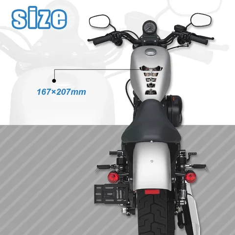 10 best sales motocycle sticker - №1