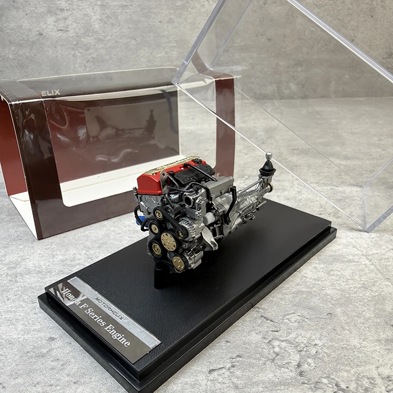Motorhelix 1/18 modelo de motor independiente de R34 R35 W221 FD2 y FL5 modelo de motor terminado modelos de exhibición de escritorio juguete para regalo de niño