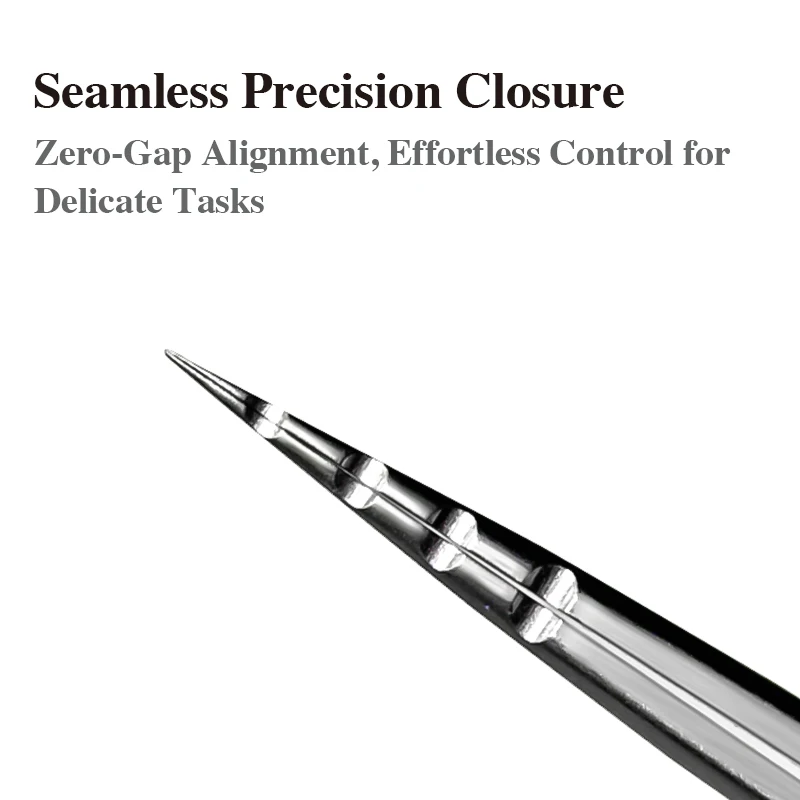 DIYDAY ジグザグピンセット プレミアムステンレス製まつげピンセット 滑り止め溝デザイン 完璧な分離 まつげエクステピンセット