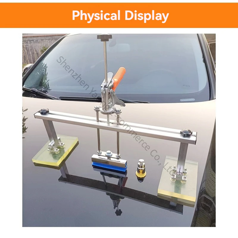 

Sheet Metal Puller for Dent Repair, Quick Drawing of Automotive Frame, Sheet Metal Dent Repair, Shaping of Frame