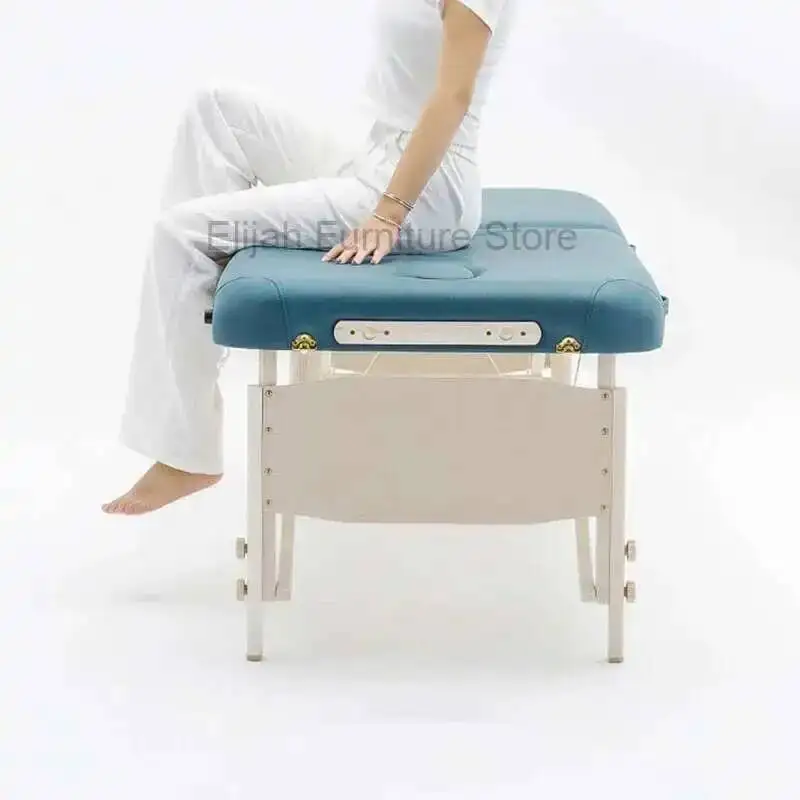 Folding Table Bed Portable Stretcher Furniture Aesthetic Beauty Lash Luxury Cosmetology Couch Maca Portatil Massage Cosmetic JGY