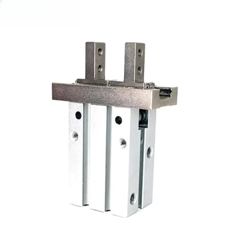 Air Cylinder HFKL Series HFKL10 HFKL16 HFKL20 HFKL25 Air Gripper Parallel with Guide/Longer Stroke/Ball Bearing Style Pneumatic