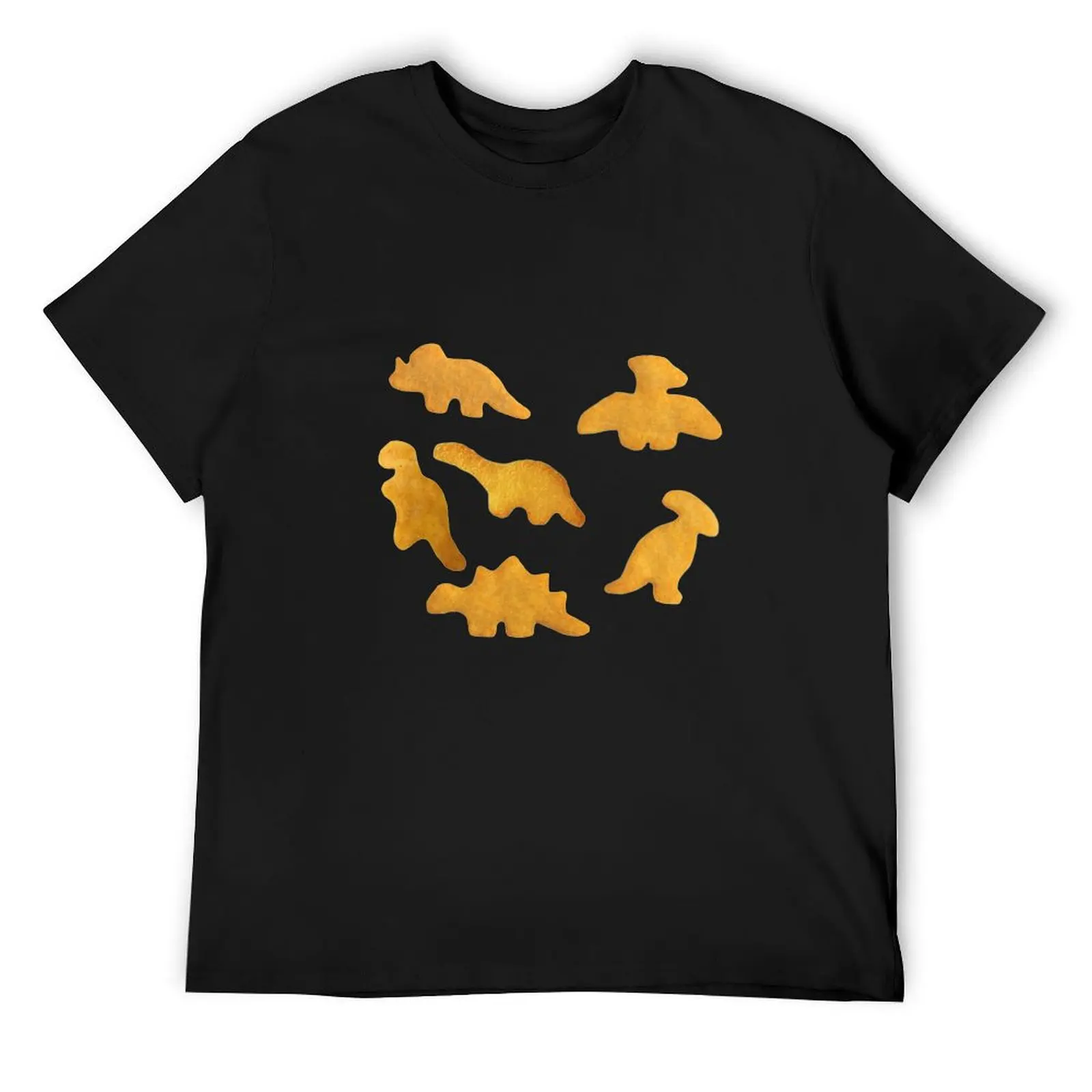 

dino nuggets T-Shirt valentines clothes Funny t-shirts summer top t shirts for men cotton