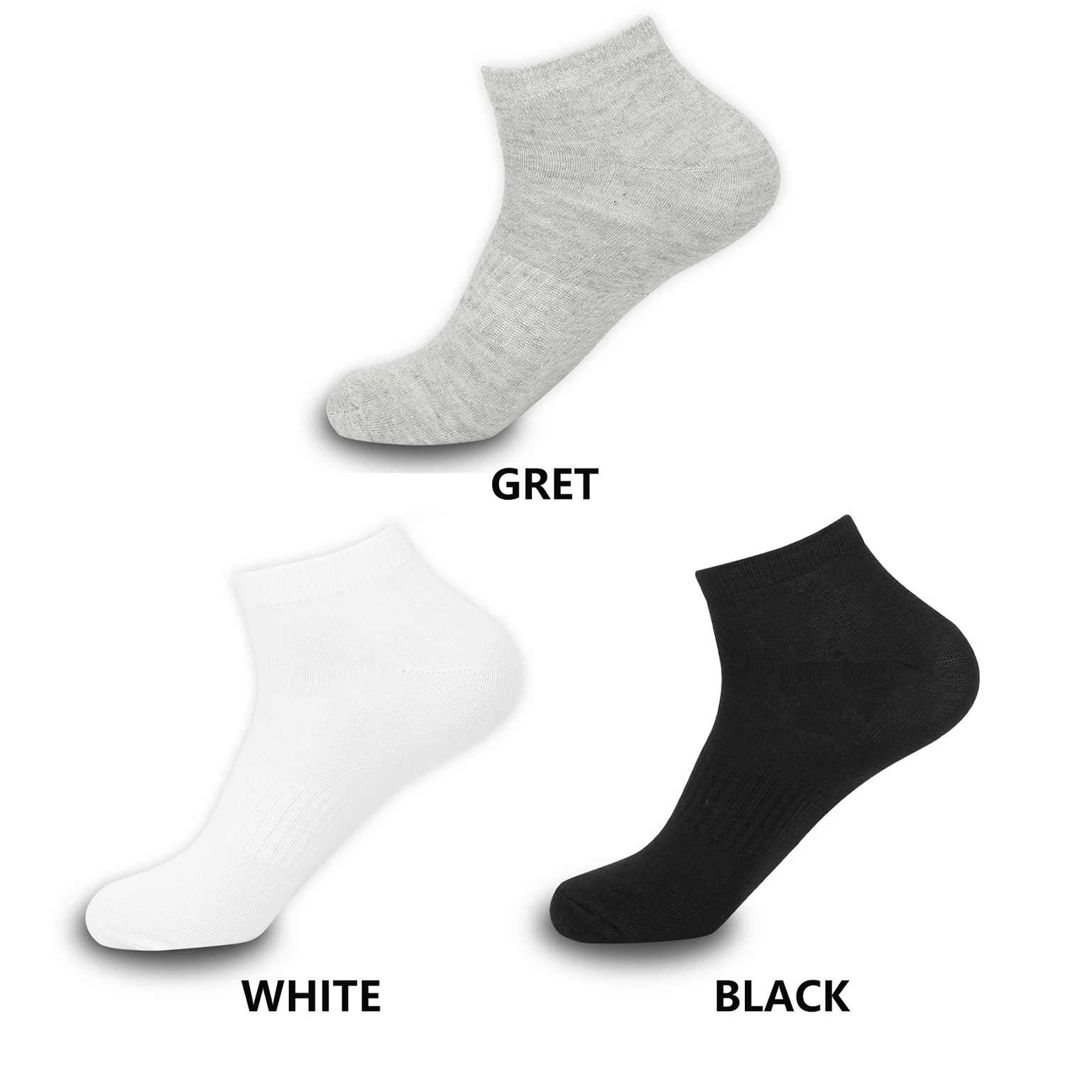 20 Pack  Multi-Pack Socks Ankle Thin Breathable Summer Comfort Low Cut Socks