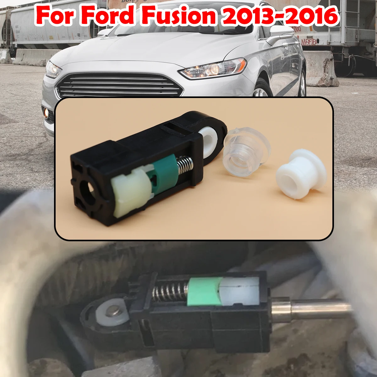 

For Ford Fusion 2013 2014- 2016 Automatic Shifter Cable Bushing Gear End Connector Fix Sleeve Grommet Repair Kit Car Accessories