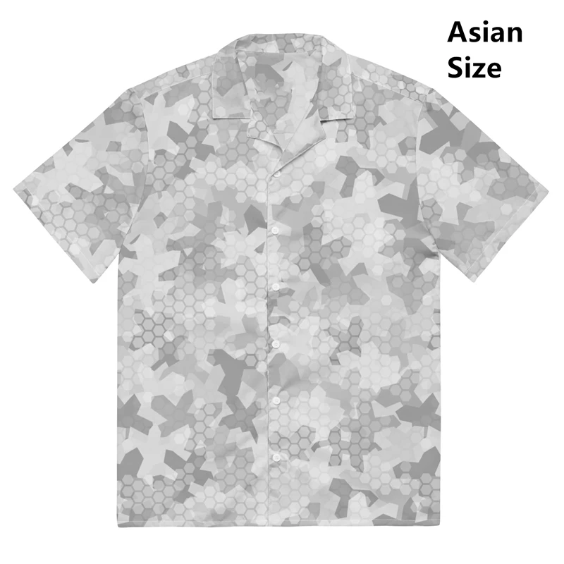 

Vintage Camouflage Dress Shirt Man Short Sleeve Tops 3d Mens Shirt Outdoor Sports Oversized Summer Apparel Male Hunting Clothing