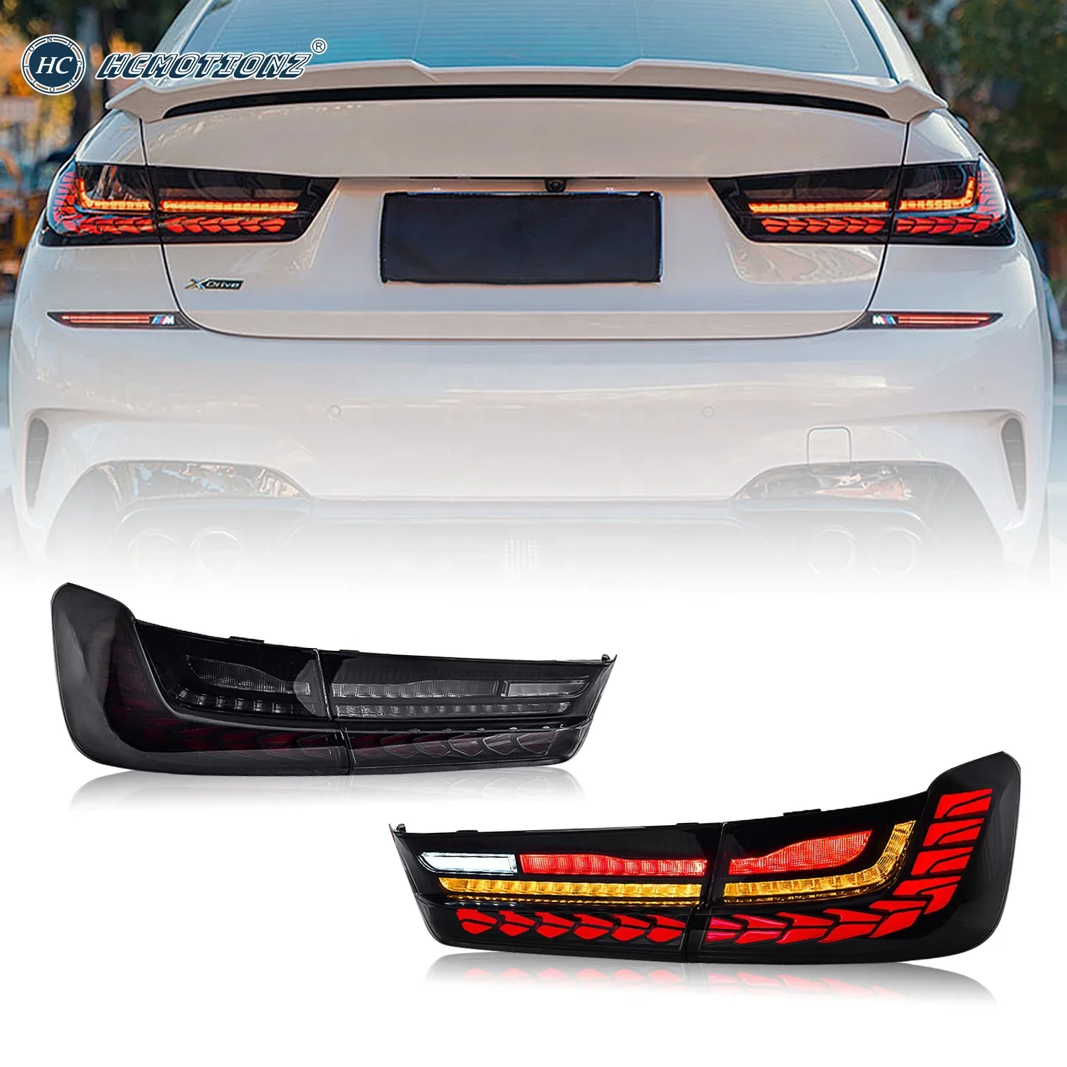 

Light Emitting Diode Tail Light M340i 330e 330i 3Seires 325Li G80 M3 G28 2019-2022 DRL BMW