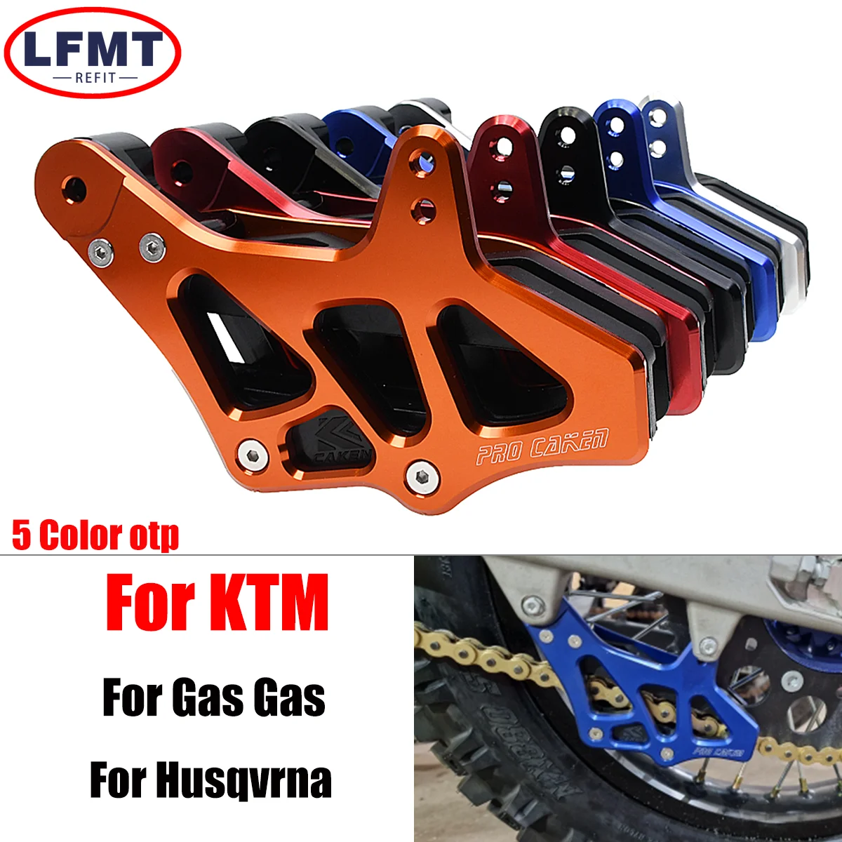 

Motocross CNC Chain Guide Cover Guard Protector For KTM SX SXF EXC EXCF XC XCW XCF TPI 125-530 690 ENDURO SMC ABS2008-2022 2023