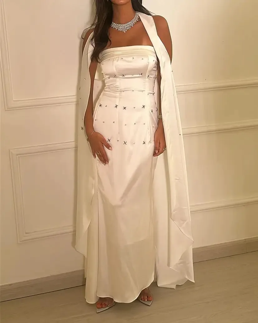 

Modern Design Formal Occasion Dresses V-Neck Beads Elegant Evening Dresses Half Sleeves Knee-Length Simple Prom Dresses