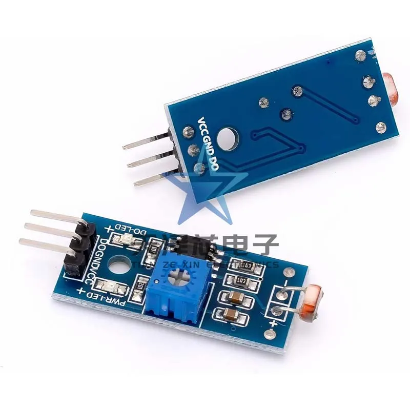 Módulo de Sensor fotosensible, detección de línea óptica, módulo de resistencia fotosensible