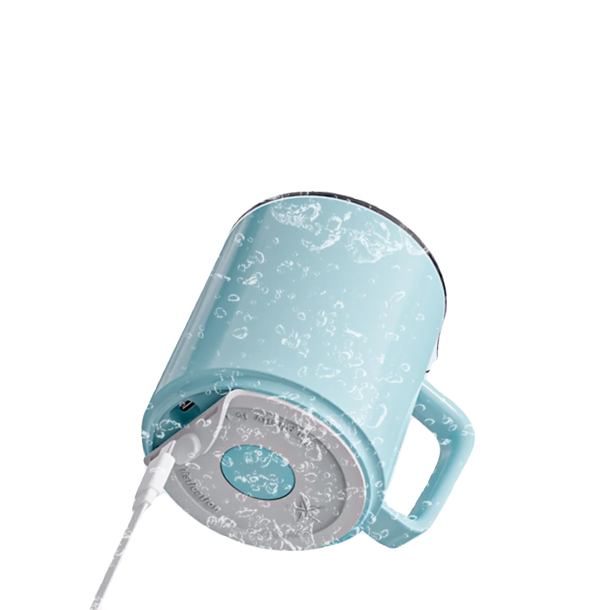 

Ceramic automatic mixing coffee magnetic suction electric charging model milk flushing exquisite water cup