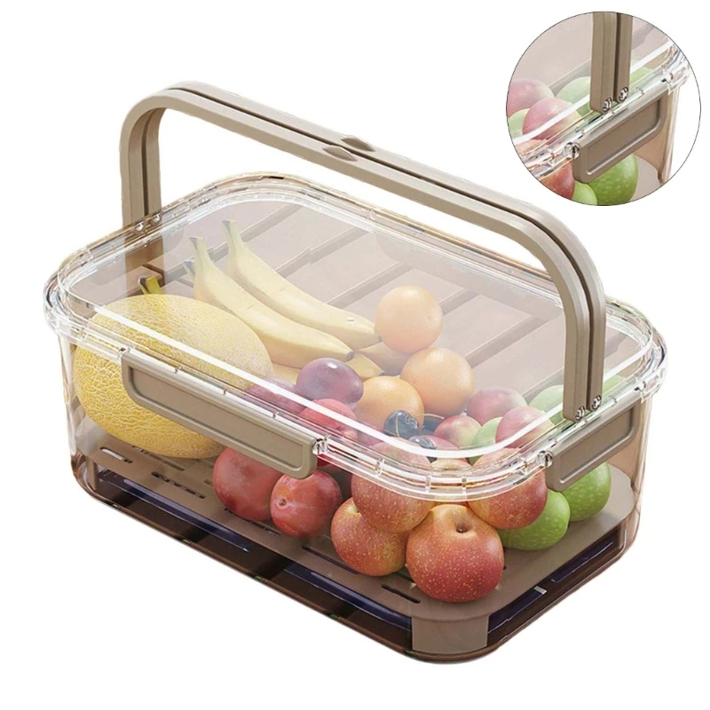 Lunch Box Crisper Container Lagerung Box mit Deckel Lebensmittel Konservierung Container Dropshipping