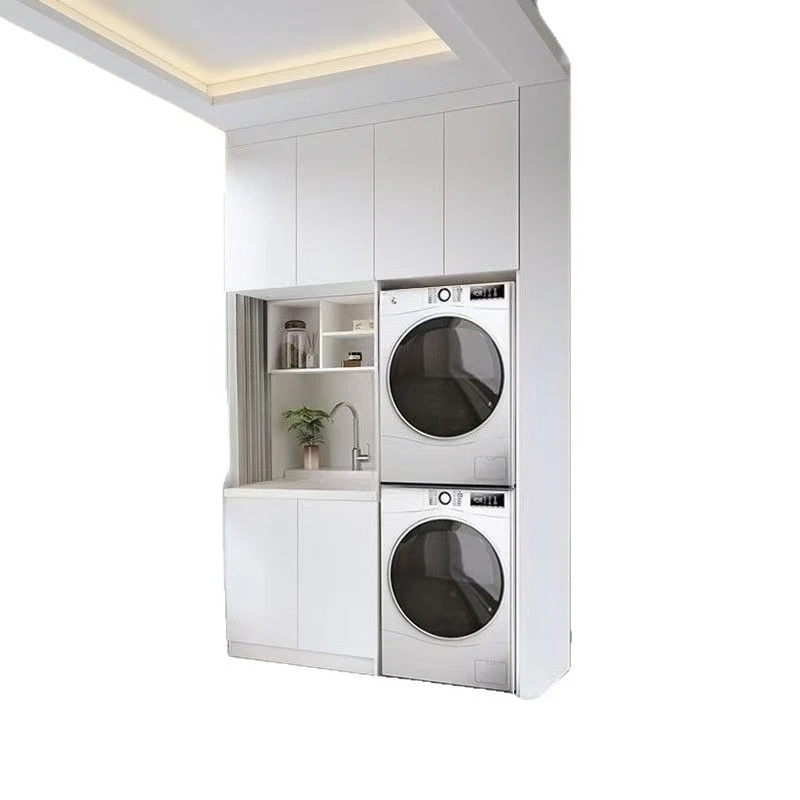 

All-aluminum honeycomb washing and drying integrated cabinet, dryer balcony cabinet, bathroom combination set