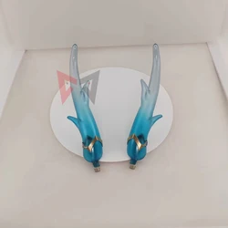 New Game Honkai: Star Cosplay Costume Accessories Imbibitor Lunae Belt Ball Prop Dragon Horns Hairpins Prop Custom Made