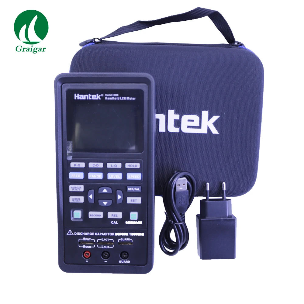 Hantek 1832C Hantek 1833C Handheld LCR Meter Inductance Capacitance Resistance Tester