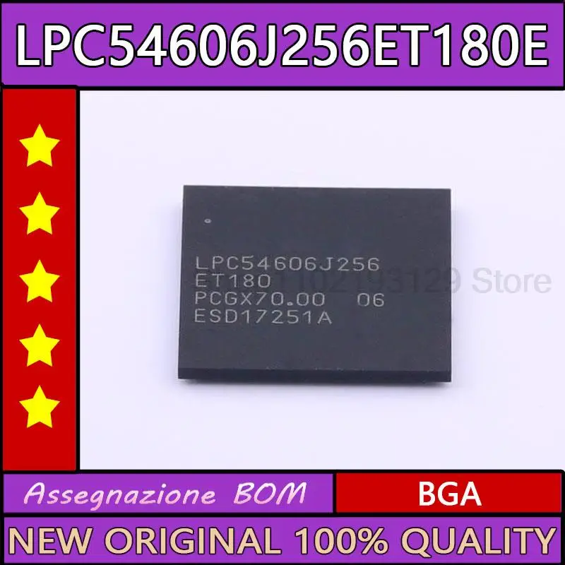 

NEWOriginal LPC54606J256ET180E Microcontroller IC TFBGA180