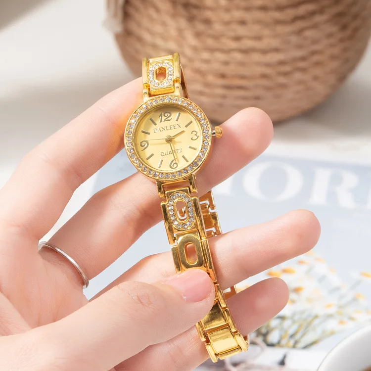 Women's Watches Geneva Classic Luxury Rhinestone Watch Women Watches Ladies Fashion Gold Watch Clock Reloj Mujer Montre Femme