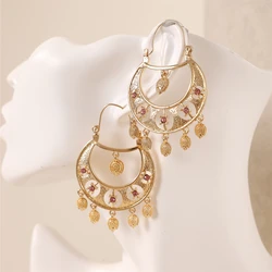 Fashion Golden Drop Earrings for Women Fashion Hedgehog Shape Banquet Jewelry French Hook Dangle Earring Drop Gifts