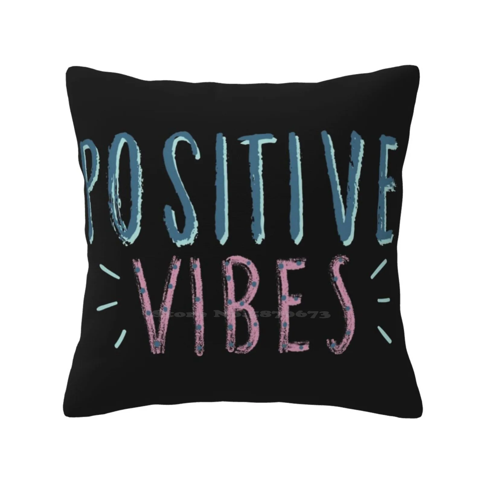 

Забавная Милая декоративная квадратная наволочка позитивная мотивация