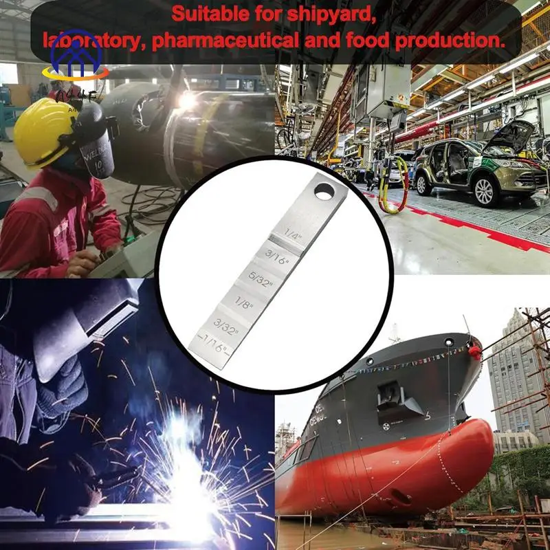 أدوات A44F-Pipefitter، 2130 فاصل أنبوب صغير، مقياس متدرج (3/4 × 4 بوصة)، أداة تركيب الأنابيب لحام تباعد الأنابيب