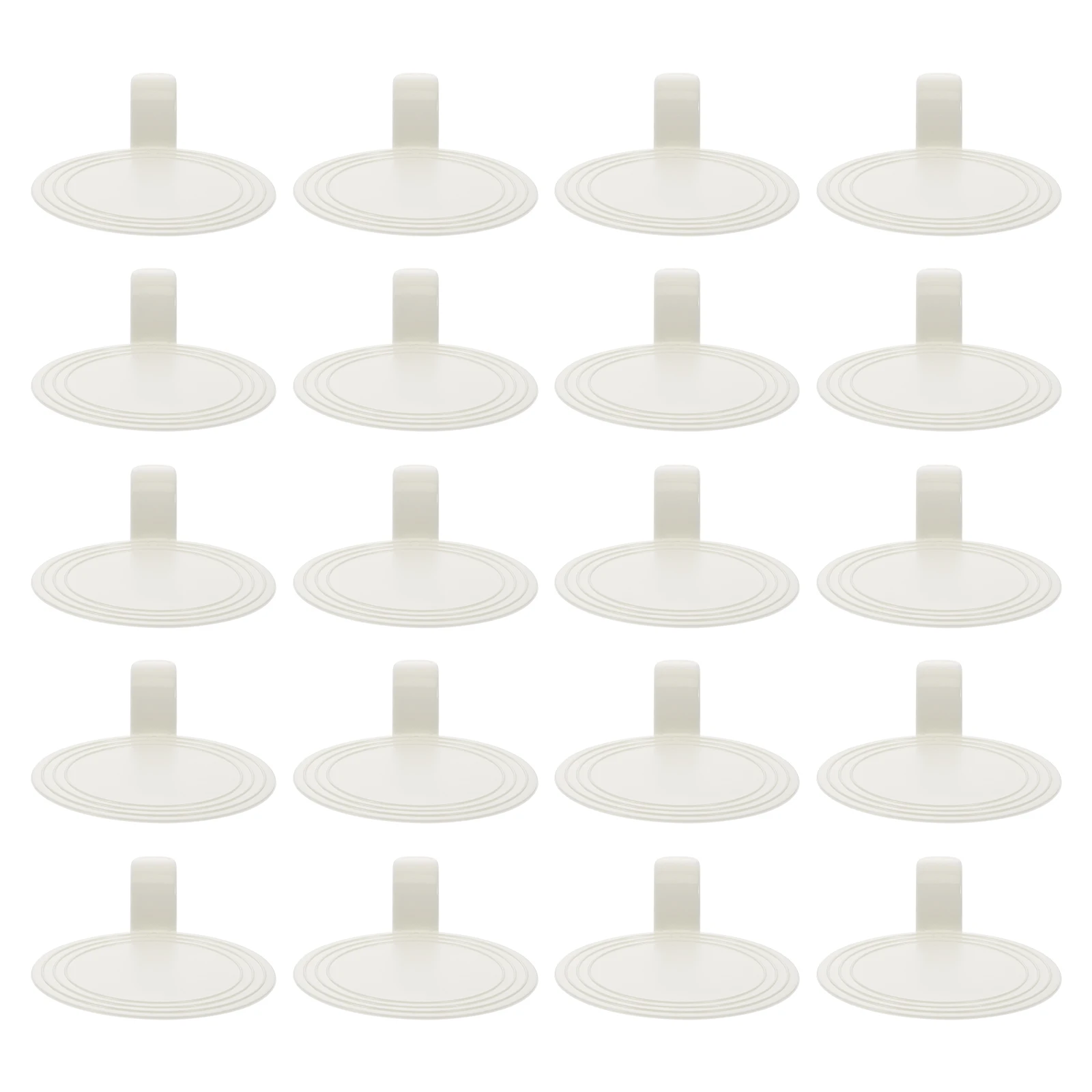 

100 Pcs Mousse Tray Cake Boards White Dessert Pastry Holder Kitchen Counter Rounds Plates Trays Storage Practical Safe