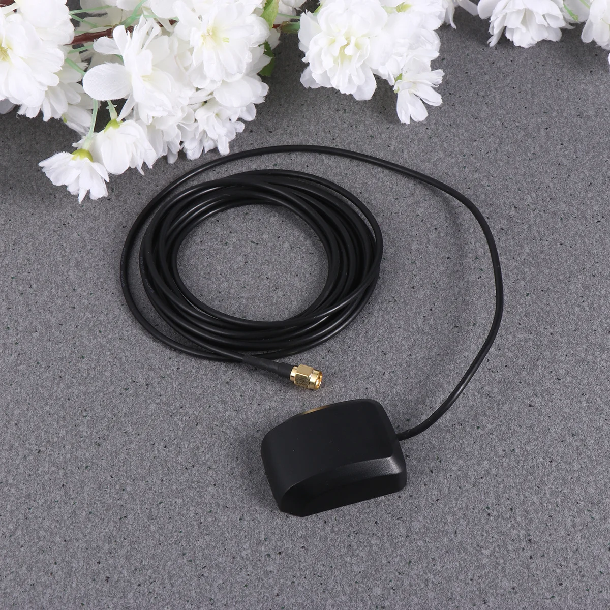 

Car Gps Antenna High Gain Active External Signal Amplifier Ceramic Satellite Antenna Cable For Vehicle Navigation