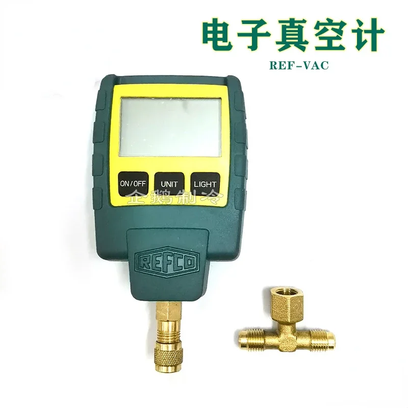 REFCO Refrigeration Air Conditioning Digital Display Electronic Pressure Gauge Negative Pressure Gauge REF-VAC