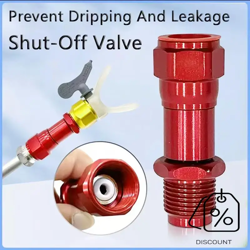 BAAG-صمام إغلاق آلة الرش بدون هواء عالي الضغط، صمام خانق مدمج مضاد للتنقيط