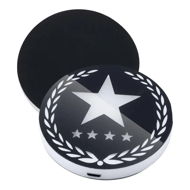 

Car Triangle Window LED Light Pentagram Pattern LED Car Interior Atmosphere Lamp Wireless Ambient Lighting For Cars Triangle