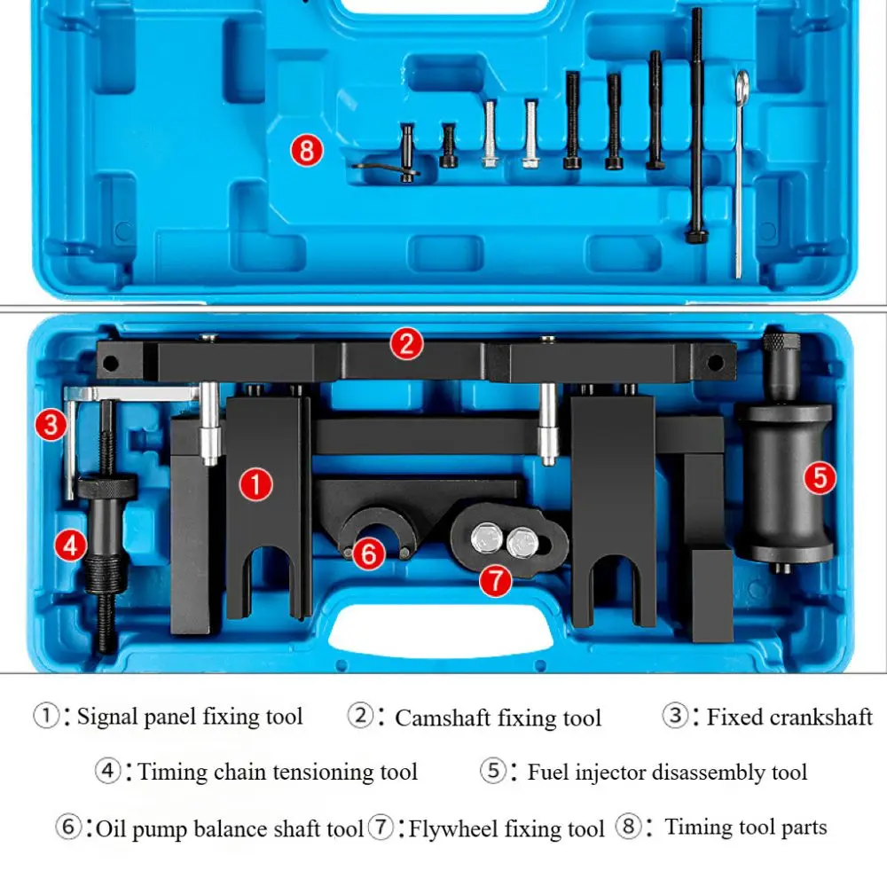 WZAUTO ensemble d'outils de synchronisation de moteur fabricant professionnel outils automobiles N20 N26 outil de synchronisation de verrouillage d'arbre à cames de moteur