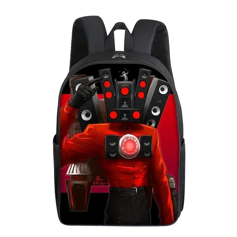 

2024 Hot Skibidi Toilet Toilet Elementary Primary and Middle School Students Boys and Girls Anime Kawaii Bags Mochila