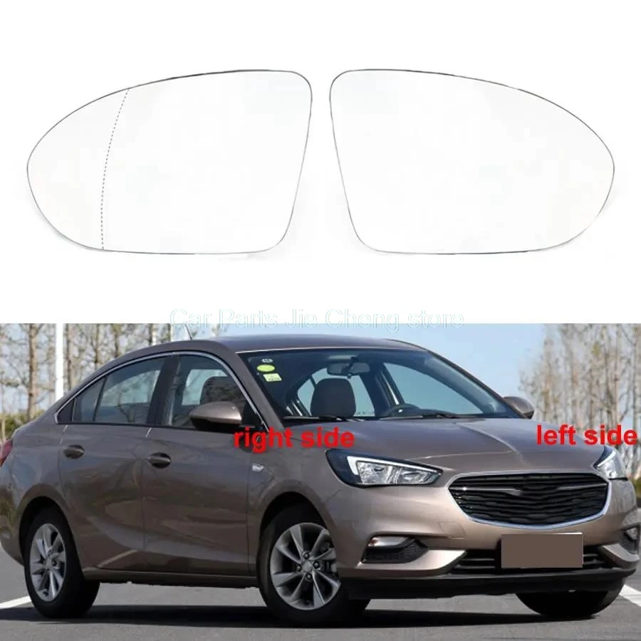 

For Buick Excelle 2018 2019 2020 Car parts Replacement Reflective Lenses Door Wing Rear View Mirror White Glass Lens Heating