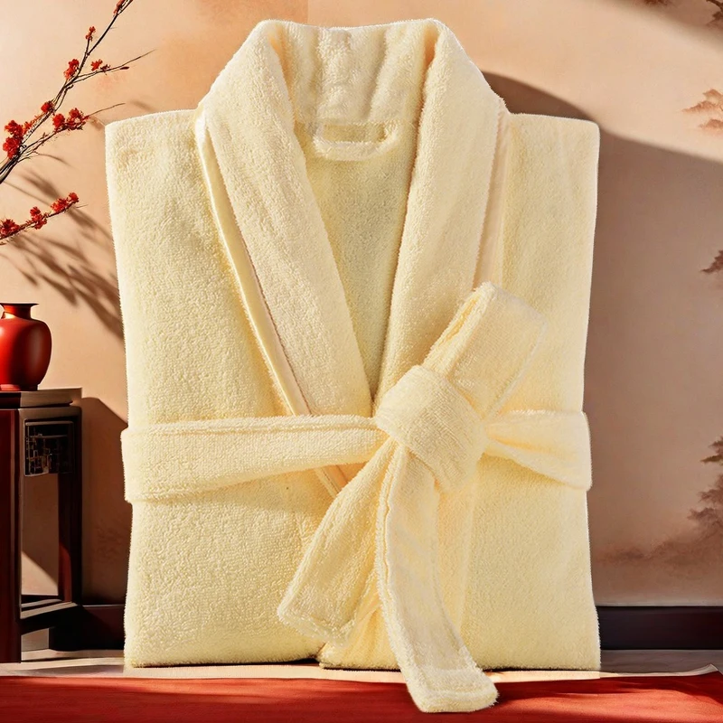 Women's Warm Plush Fleece Robes Bathrobe Cute Ear Hooded Robe Rabbit Flannel Kimono Bath Robe Dressing Gown Velvet Sleepwear