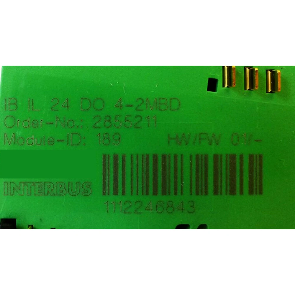 100% Test For CONTACT Module For Phoenix IB IL 24 DO 4-2MBD 2855211 Work Good