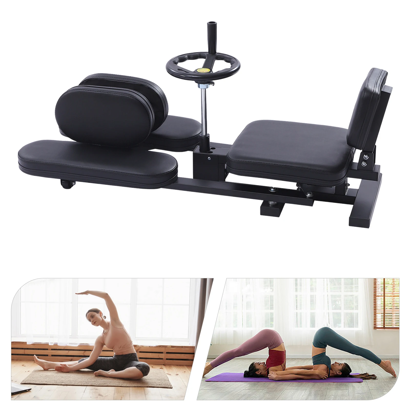 

3 Bar Leg Spreader, Leg Press Machine Flexibility Stretching Equipment for Home Gym Exercise