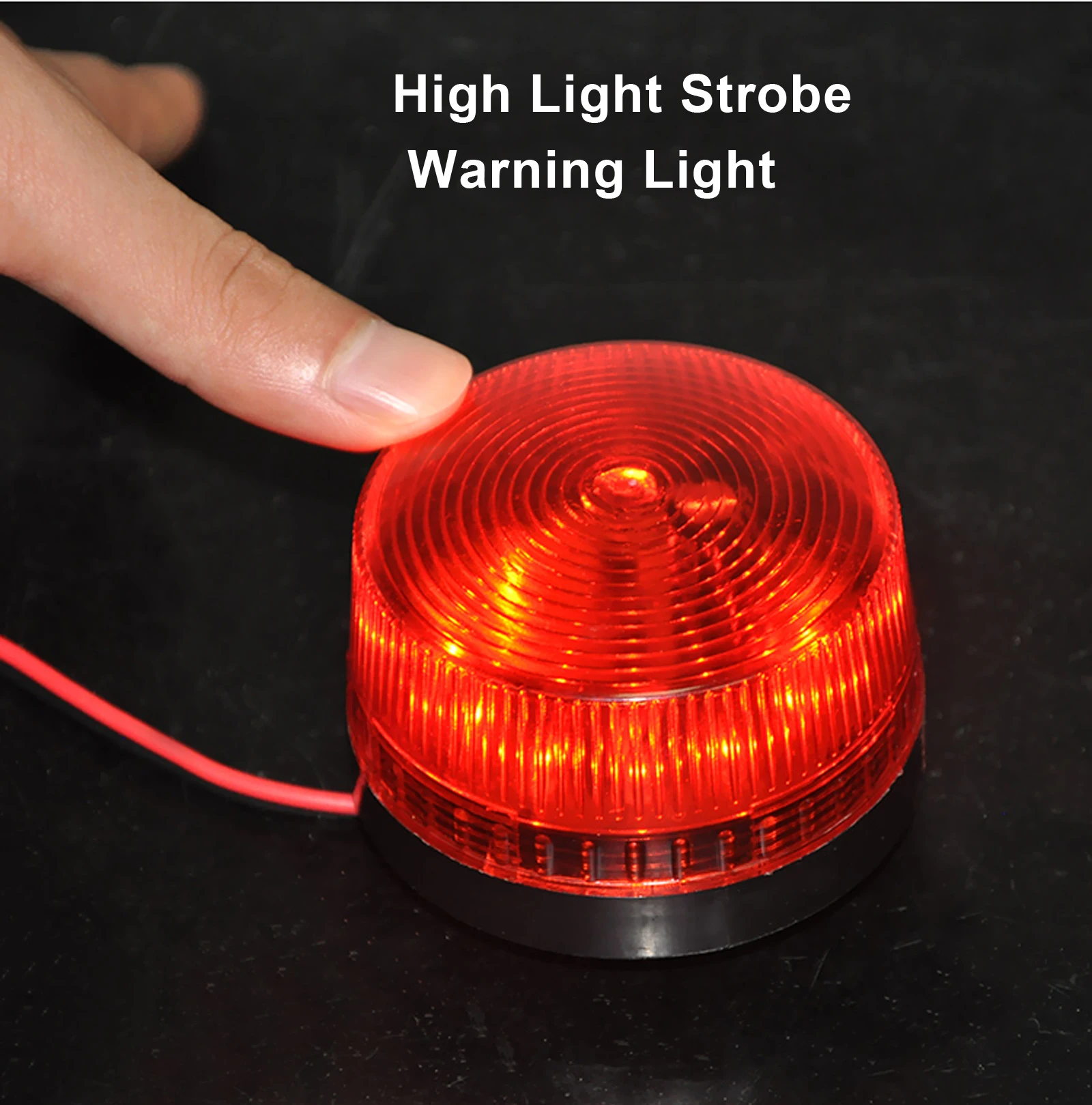 Mini Signal Round Warning light Bolted Base Strobe Flashing Light Police Beacon Light LTE-5061