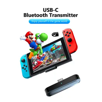 Bezdrátový adaptér USB typu C Bluetooth 5.0 s A2DP a SBC pro Nintendo Switch, PS4 a TV, PC a USB typu C 6 nejlepší prodej Bezdrátový adaptér USB typu C - №5