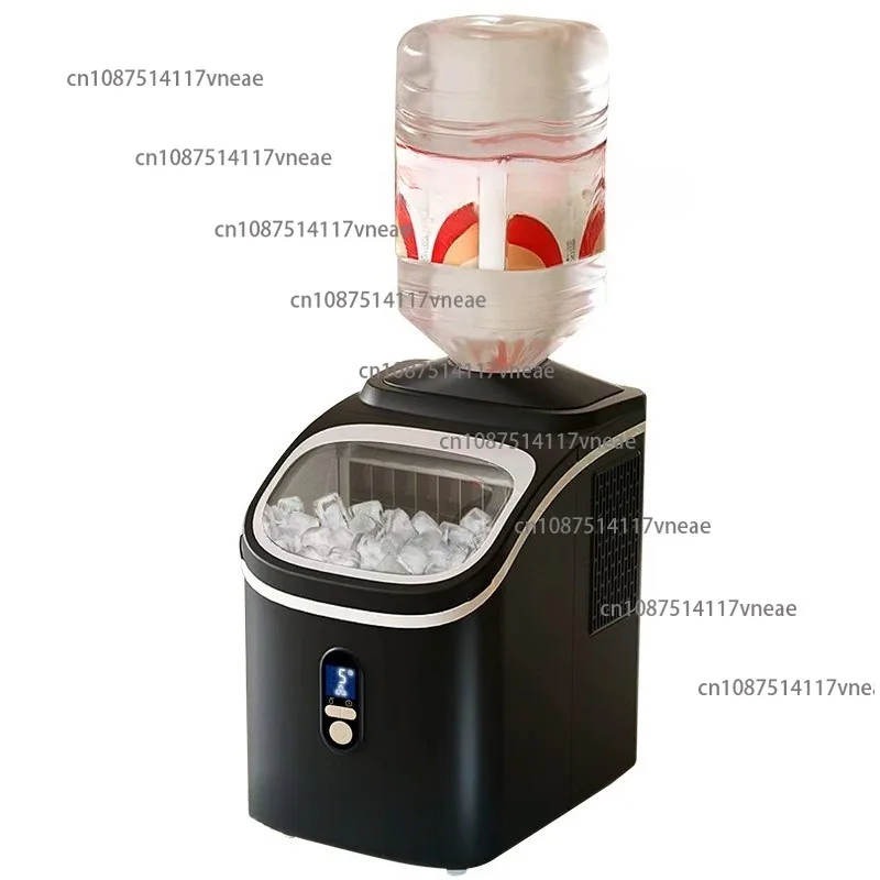 Home-Use Compact Ice Maker 20kg Capacity Square Ice for Student Dormitories Fully Automatic Rapid IceProductionIce-MakingMachine