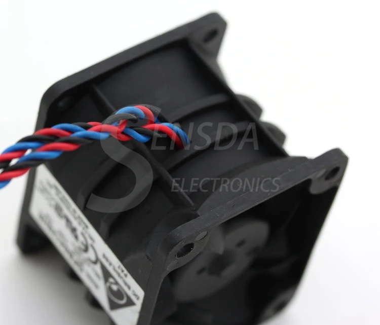 for delta GFB0412SHE  PE1750 fan 12V 0.68A 40*50*38mm DC 12V  0.68A 22.25 CFM 10000/9600 RPM cooling fan