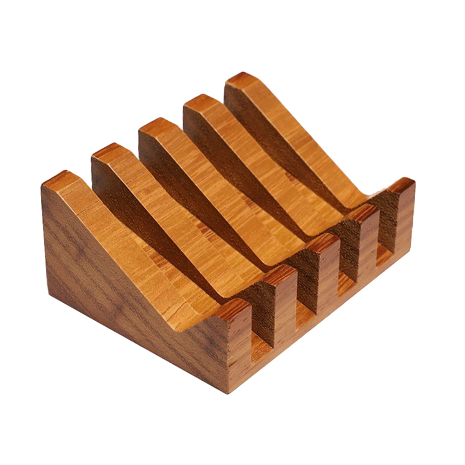 Wooden Soap Dish Tabletop Soap Holder Bathroom Kitchen Sink Tray Bathroom Accessories Home Decoration Creative