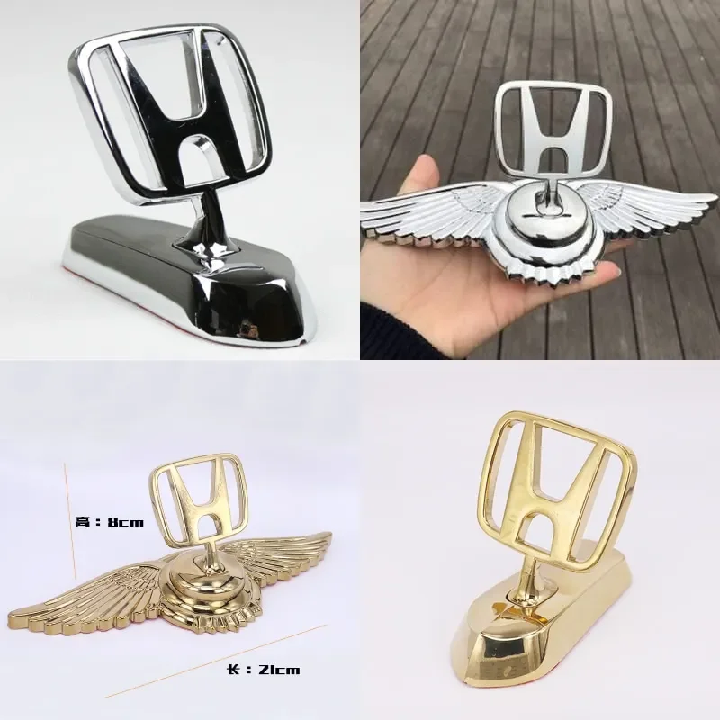 

Стайлинг автомобиля, металлическая хромированная эмблема, наклейка на передний логотип для Honda Civic Accord CRV HRV, подходит для Jazz City Odyssey Jade Inspire