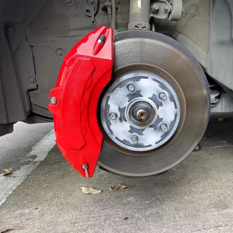 Aluminum alloy protective cover for front and rear wheel brake calipers of automobiles for Toyota RAV4 XA50 2021 2022 2023 2024