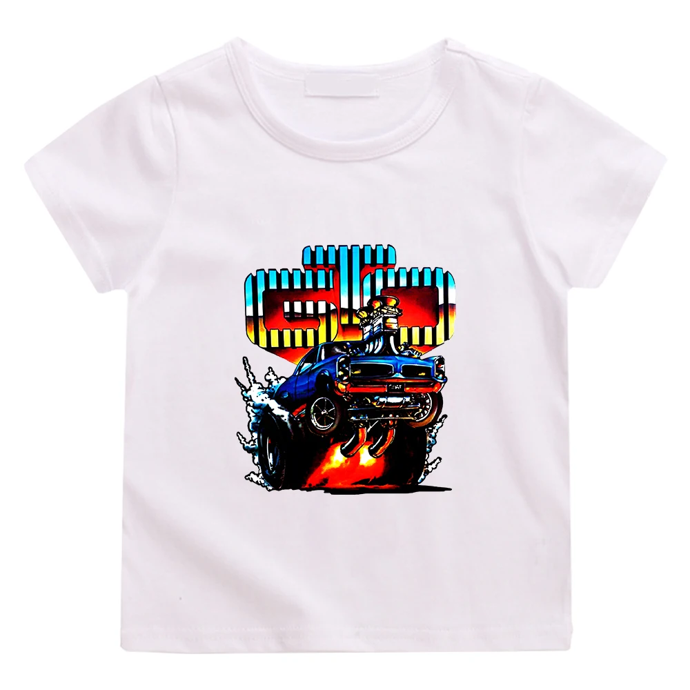 Initial D GTO Racing Car Tee-shirt 100% Cotton Comfortable O-neck T-shirt Boys and Girls Children Cool Tshirts Short Sleeve Tees