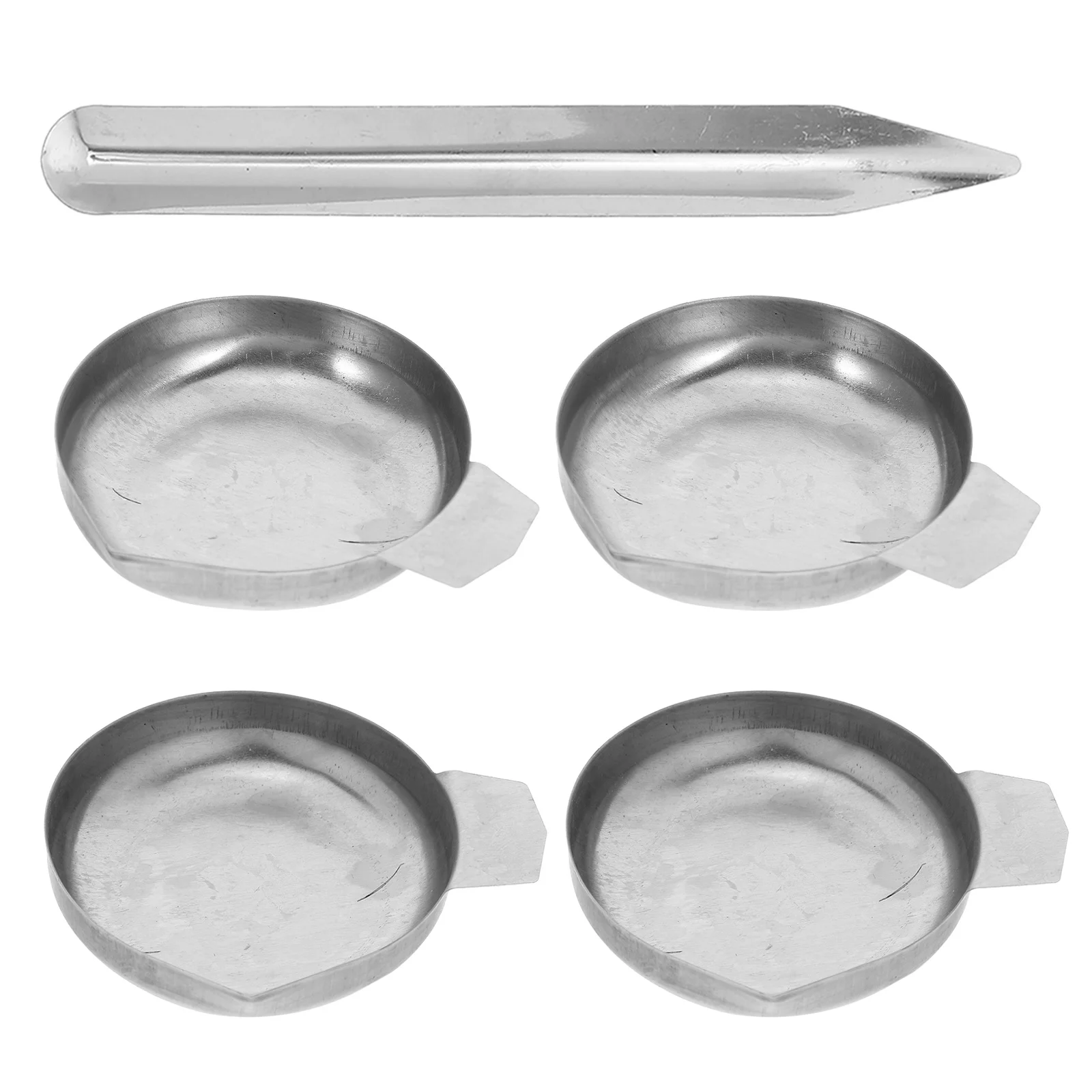 

5 Pcs Electronic Scale Pan Tray Kitchen Weight Digital Measurement Plate