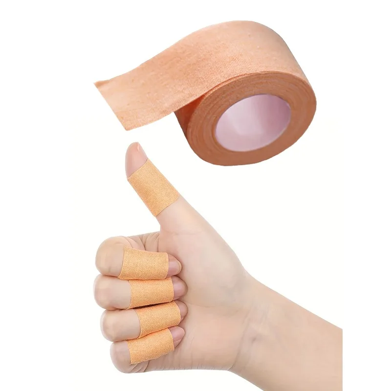 Skin Color Self-Adhesive Cohesive Bandage Elastic Support for Knees Fingers Ankles Palms Shoulders Non-Woven Tape