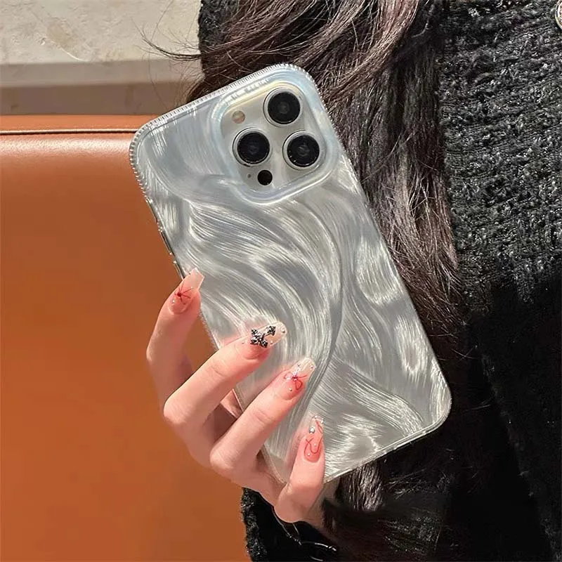 Phone Cases Luxury Silver laser plating Glitter for Infinix HOT30I HOT30 SMART5  HOT8 HOT9 ITELS23 case new Simple Fashion Cover