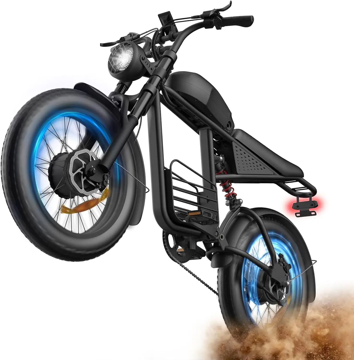 

Электрический велосипед для взрослых, двойной двигатель 3000 Вт, 35–38 миль в час, 60–70 миль, аккумулятор 20 Ач, толстая шина 20 футов, склад в США