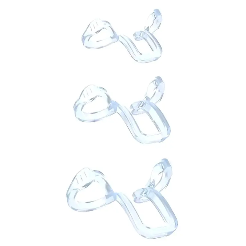 

SOFT-Stop Snoring Device For Better Sleep Silicone Elastic Nose Clip Anti-Snoring Supplies 3 Sizes Nasal Dilator