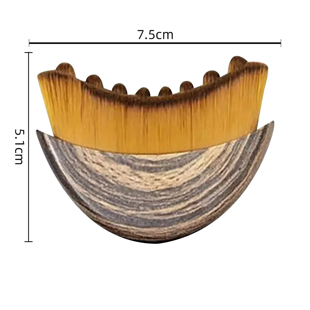Cepillo Facial seco portátil, cerdas suaves, herramienta de masaje linfático contorneado, dispositivo para esculpir la cara, Spa en casa, cepillo de exfoliación suave