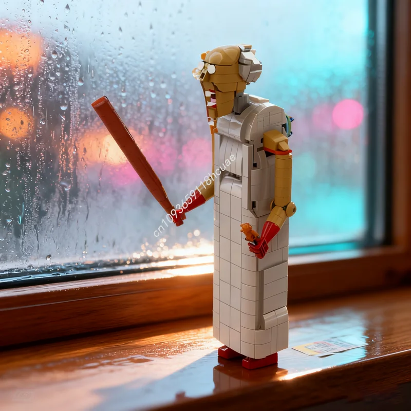 

751 шт. MOC Бабушки, инди-ужасы, франшиза, игровая модель, строительные блоки, рождественский подарок, сделай сам, креативная идея, игрушки для детей, день рождения